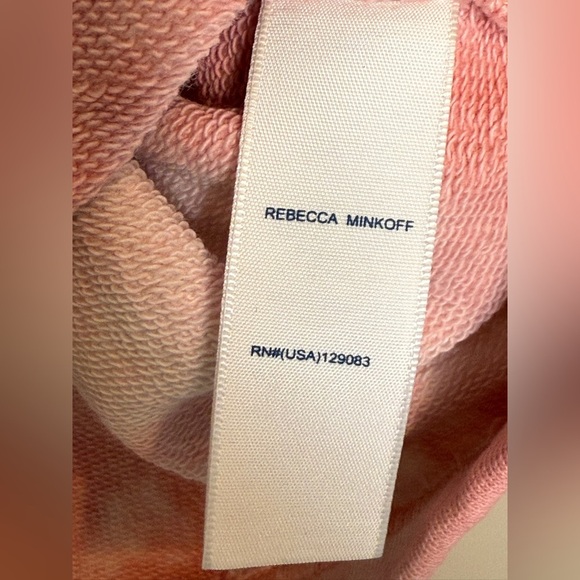 REBECCA MINKOFF Tie-Dye Print Crew Neck Sweatshirt Size: S - Picture 6 of 10